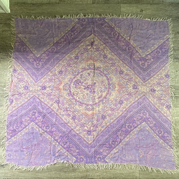 Spell & The Gypsy Farrah Lilac Head Scarf - Picture 7 of 9